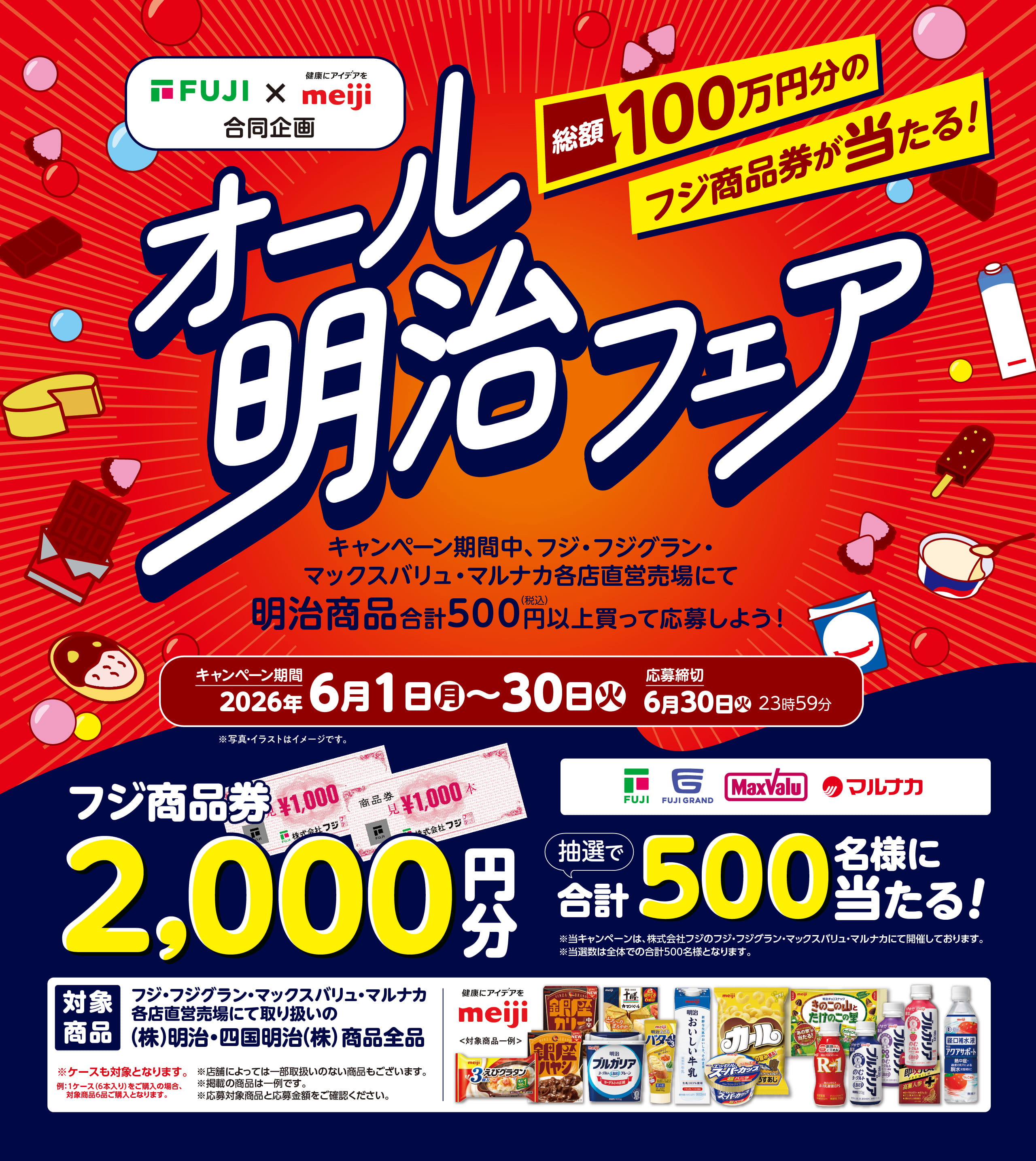 2026年1月オール明治フェア